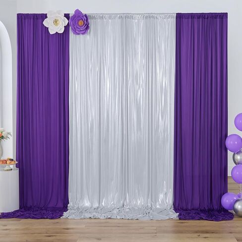 20ftx10ft Gold Sequin Backdrop Curtain for Parties, 4 Panels 5x10FT Shimmer Wrinkle Free Glitter Photo Backdrop Drapes Back Drop Cloth for Wedding Birthday Christmas Photography Background in Saudi Arabia