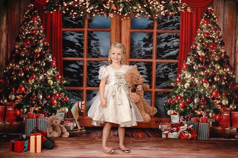 Kate Christmas Photo Backdrops Microfiber Gift Pine Tree Photo Props for Christmas Happy New Year Photography Background, 10x8ft in Saudi Arabia
