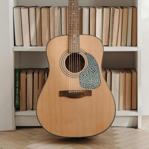 Leather Guitar Pickguard, Self-Adhesive, Multi-Shape & Color Options, Ultimate Protection(pastel colors) in Kuwait