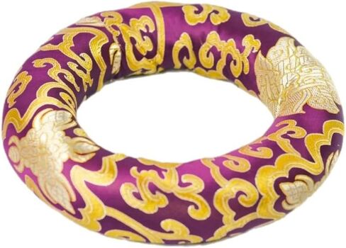 Cushion Pillow for Tibetan Singing Bowl (Black, 6 Inch) in Saudi Arabia