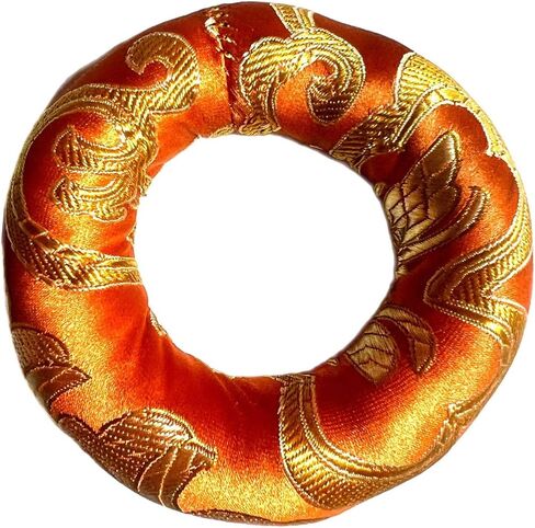 Cushion Pillow for Tibetan Singing Bowl (Black, 6 Inch) in Saudi Arabia