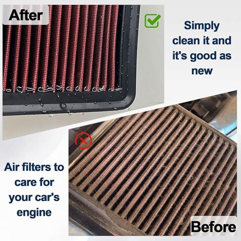 FUN-DRIVING FDPAF11895 Engine Air Filter for ES350(19-22),NX250(22-23),NX350(22-23),AVALON (19-22),CAMRY (18-23), HIGHLANDER (20-23),RAV4 (19-23),YARIS 1.6L (21-22),Replace 17801-25020,Not fit Hybrid in Saudi Arabia