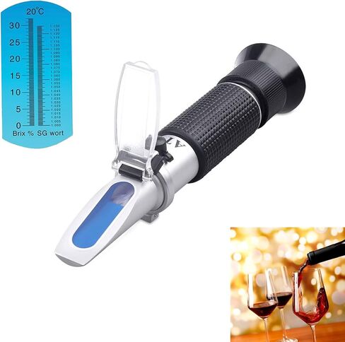 Antifreeze Refractometer, 3-in-1 Antifreeze Coolant Tester for Checking Freezing Point, Concentration of Ethylene Glycol Propylene Glycol Based Automobile Antifreeze Coolant Condition in Saudi Arabia