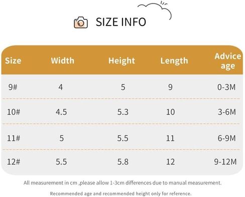 Baby Booties Newborn Babe First Walkers Non-Slip Stay On Boots Crib Shoes Sock Warm Knit Booties in Kuwait