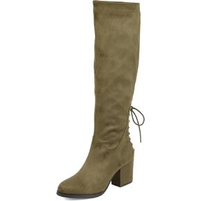 Journee Womens Leeda Tru Comfort Foam Block Heel Knee High Boots