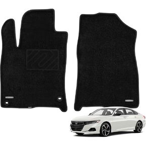 WENNEBIRD Superior Carpet Floor Mats for 2016-2021 Honda Civic Sedan, Hatchback, Type R, Premium All Weather Anti-Slip Waterproof Floor Liners, 0.5 Inch Thickness Rugs - 3pc