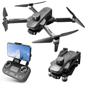 Drones with Camera for Adults 4K/30FPS, 3-Axis Gimbal & EIS Anti Shake, 2 Batteries 80-Min Flight Time, 16000 FT Range Transmission, GPS Auto return Professional Quadcopter, Level 7 Wind Resistance
