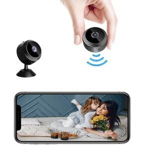 Hidden Camera, HD Spy Camera，Wide-Angle Nanny Spy Cam Home Security Camera with Motion Detection Night Vision
