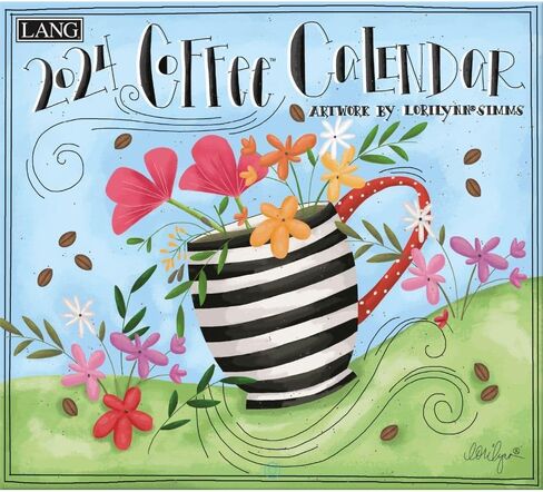Coffee 2025 Wall Calendar in Kuwait