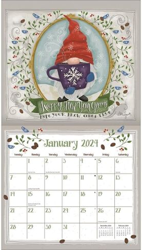 Coffee 2025 Wall Calendar in Kuwait