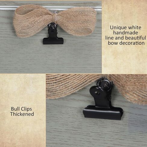 EYMPEU Rustic Willow Wood Picture Frame 5x7, Unique Boho 5 x 7 Real Glass Cover Picture Frame with Decor Cotton Rope,Wall and Tabletop Display Bohemian picture frames 5 by 7 in Saudi Arabia