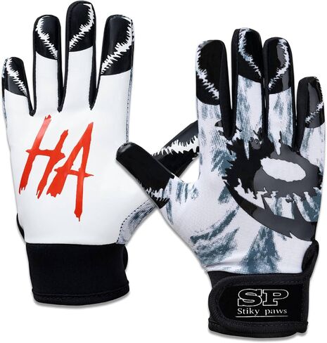 Sticky+ Football Gloves - Shadow Strike - Youth Football Gloves - Advanced Stitching - Youth Football Gloves for Boys - Youth Football Gloves for Kids - Youth Small Football Gloves in Saudi Arabia