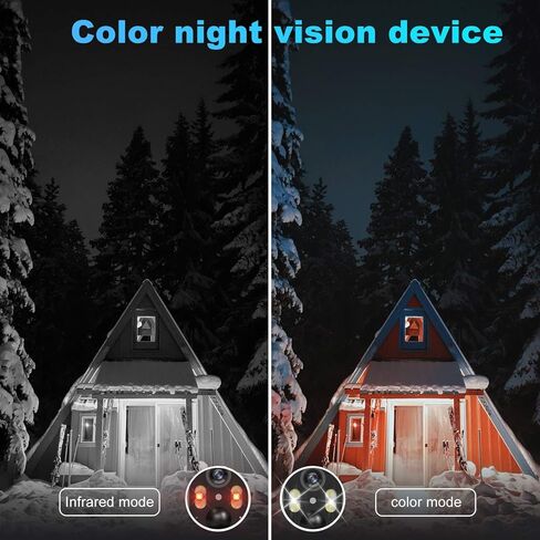 4G Cellular Wireless Surveillance Camera, Solar Battery Powered Outdoor Cameras for Home Security, 360 View, 2-Way Talk, 2K HD Color Night Vision, PIR Human Sensor, Cloud/ SD, Phone App Alerts, 2 pack in Saudi Arabia