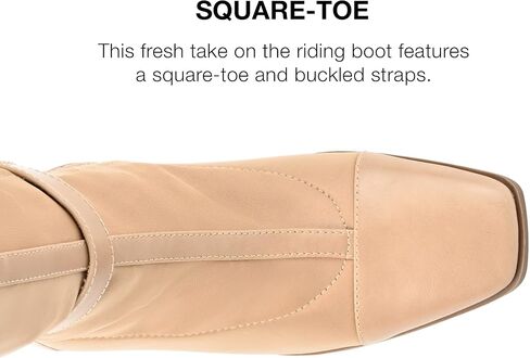 Journee Collection إمرأة Gaibree Tru Comfort Foam عريض ربلة الساق مكدسة كعب أحذية عالية في الركبة أسود 8.5 واسعة للنساء US in Saudi Arabia