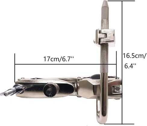 Percussion Cowbell Mounting Bracket Portable Cowbell Mount Holder for Drum Set Percussion Rack Cymbal Stand Tambourine Jam Block Mount Accessories in Saudi Arabia