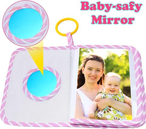 My First Family Album Baby Photo Album 5.5" x 7" First Year Baby Album Soft Baby Book First Year Baby Album Gift Set for Newborn Toddler Kids Baby Shower in Saudi Arabia