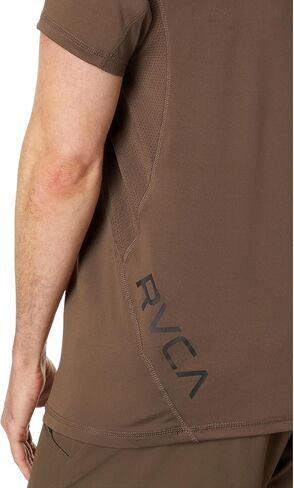 قميص رجالي من RVCA بأكمام قصيرة بفتحة تهوية رياضية in Saudi Arabia