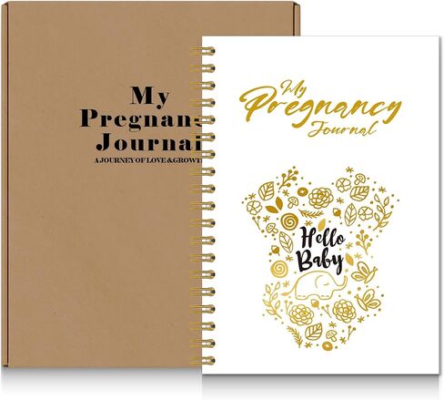 Pregnancy Journal Memory Book - 82 Pages Hardcover Pregnancy Book, Pregnancy Planner, Pregnancy Journals for First Time Moms, Baby Memory Book, Mom Book Diary, Ultrasound Baby Book Memory (Bear) in Saudi Arabia