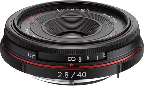 Pentax K-Mount HD DA 15mm f/4 ED AL 15-15mm Fixed Lens for Pentax KAF Cameras (Limited Black) in Kuwait