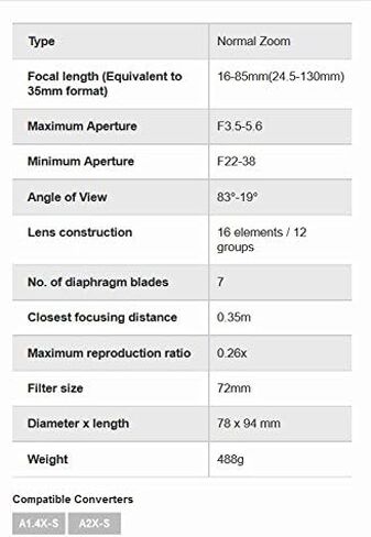 Pentax K-Mount HD DA 15mm f/4 ED AL 15-15mm Fixed Lens for Pentax KAF Cameras (Limited Black) in Kuwait