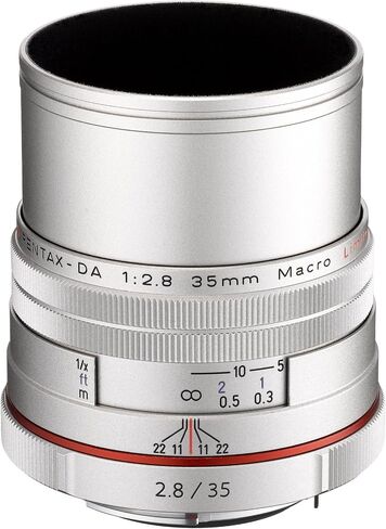 Pentax K-Mount HD DA 15mm f/4 ED AL 15-15mm Fixed Lens for Pentax KAF Cameras (Limited Black) in Kuwait