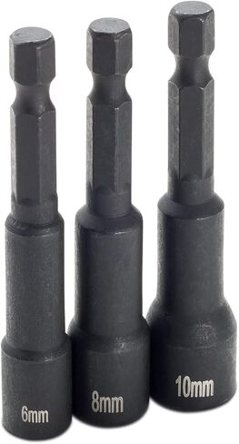 102 pc Premium Security Screwdriver Bit Set with Bonus 1" Adapter + 2.5" Quick Release Chuck, Standard & Tamper Proof Bits, Phillips, Pozi, Slotted, Hex, Torx, Square, Tamper Resistant Star in Saudi Arabia
