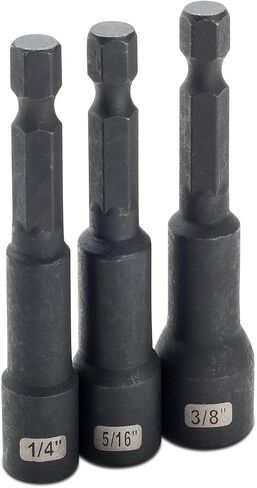 102 pc Premium Security Screwdriver Bit Set with Bonus 1" Adapter + 2.5" Quick Release Chuck, Standard & Tamper Proof Bits, Phillips, Pozi, Slotted, Hex, Torx, Square, Tamper Resistant Star in Saudi Arabia