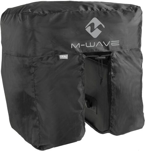 M-Wave Day Tripper Double Pannier Bags - Black, 30 litres in Kuwait