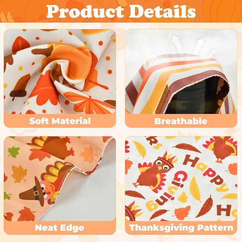 Vehomy 3-Pack Halloween Dog Bandana Pet Halloween Bandanas Reversible Dog Cat Halloween Bandanas Triangle Scarfs Bibs with Spiders Bats Pumpkins Patterns for Puppy Kitten Small Medium Large Dogs in Kuwait