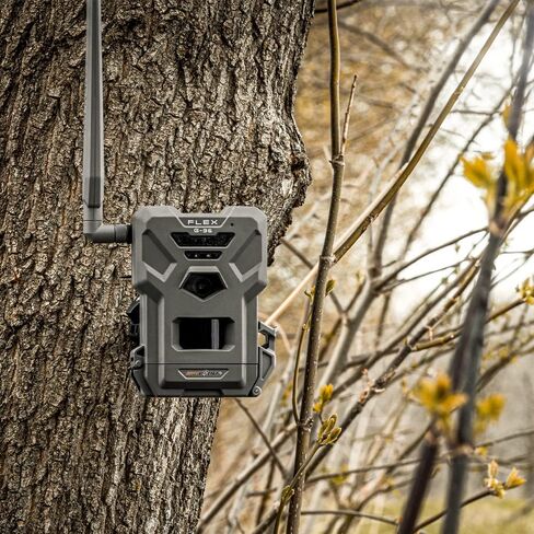 SPYPOINT Flex G-36 Camo - Outdoor Cellular Trail Camera,1080p Video with Sound, 36 Megapixels, 0.3S Trigger Speed, 100 Flash and Detection Range with Improved Battery Life in Kuwait