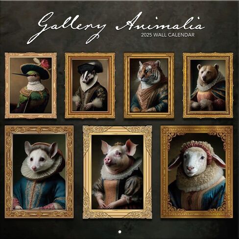 Turner Licensing Gallery Animalia 12x12 Photo Wall Calendar in Saudi Arabia