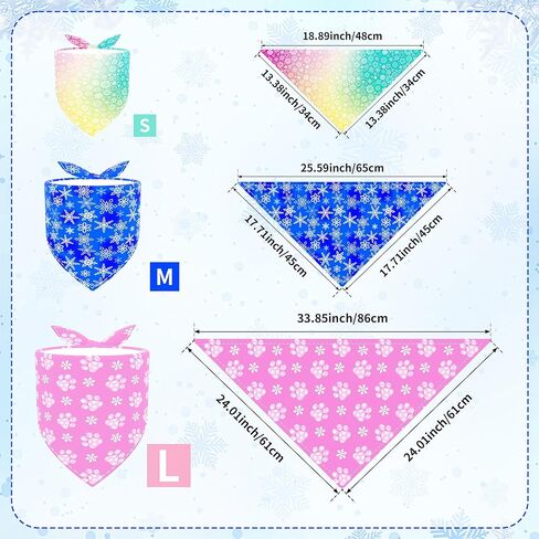 Paisley Dog Bandanas for Small Dogs Breed Cats 18 Inch Paisley Bandanas for Puppy Daily Party Bandanas for Doggy Pets Grooming Accessories S 7PCS in Kuwait