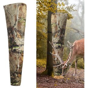 2 Pack Adjustable Deer Bag Feeder - Durable Camo Hunting Deer Feeder Bag, Tree Hugger Gravity Deer Feeder for Hunting and Feeding Wild Animals, 100 lb, Weatherproof Oxford