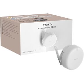 Aqara Presence Sensor FP2 Bracket Set, mmWave Radar Wired Motion Sensor, Zone Positioning, Multi-Person & Fall Detection, High Precision, Supports HomeKit, Alexa and Home Assistant