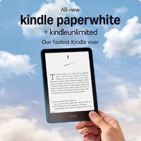 All-new Amazon Kindle Paperwhite (16 GB) – Our fastest Kindle ever, with new 7" glare-free display and weeks of battery life – Black