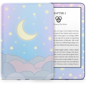 Tacky Design Clouds Skin for Kindle Skin Decal, Pastel Blue Skin for Kindle Stickers, Premium Vinyl 3M Full Wrap for Kindle Cover, and for Kindle Wrap Skin for (Kindle (11th Gen, 2022))