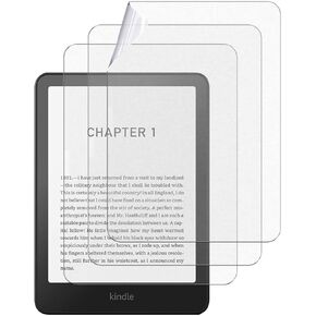 3Pack Matte Screen Protector for 7 Inch Kindle Paperwhite 12th Gen 2024 and Kindle Colorsoft Signature Edition,Anti-Glare Premium PET Full-Coverage Matte Screen Protector for All-New Kindle Paperwhite