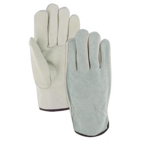 MAGID B6541E-S RoadMaster B6541E Driver with Keystone Thumb, Grain/Split, Small, Tan (Pack of 12)