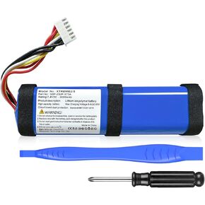 9000mAh Replacement Battery Compatible for JBL Xtreme 2 Xtreme 3 Waterproof Bluetooth Speaker (Part No: GSP-2S2P-XT3A), 2024 Upgrade High Capacity 7.4V Battery with Repair Tools
