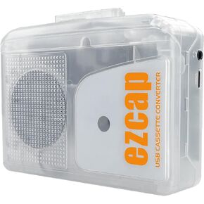 Audio Cassette to Digital Converter, Convert Cassette Tape to Digital WAV MP3 Audio Files with Computer