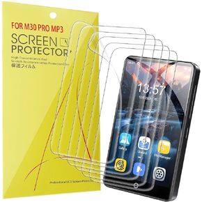 Compatible for Oilsky MP3 Player Screen Protector, [6 Pack] Full Coverage TPU Clear Film Compatible for Oilsky M303 Pro MP3 Player-4.0" (TPU-6 Pack)