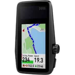COROS DURA Solar GPS Cycling Units, 120-Hour GPS Battery Life, Solar Charging, 2.7" MIP Color Touchscreen, Fast Data Sync, Turn-by-Turn Navigation, Dual-Freq GPS, Strava, Ride with GPS, Komoot Routes