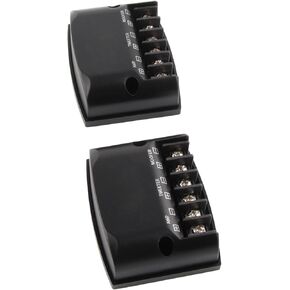 Audio Crossover, 2 Way Speaker Frequency Divider Simple Installation for Speaker for Car