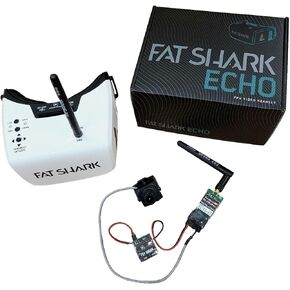 Fat Shark Recon Echo DVR FPV Goggles and FPV Camera and Video Transmitter Combo