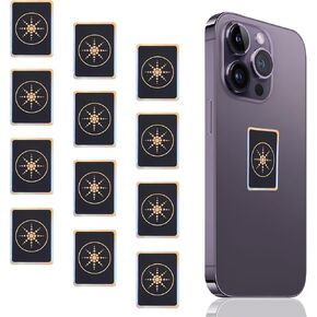12pcs Protection Cell Phone Stickers, Effective Protect Smart Phone Stickers Compatible for Most Laptops Tablets TV Monitors All Devices(Pattern A)