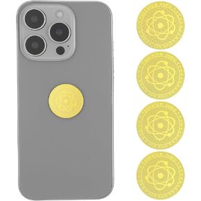 Emf Stickers for Cell Phone, 4 Pieces EMF Blocker Cell Phone Stickers Blockers Equipment Stickers, Devices Accessories for Pregnanted & Baby