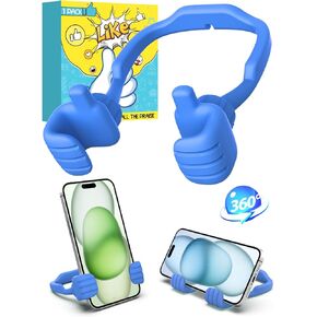 Thumbs Up Lazy Phone Stand Stocking Stuffers for Teens Boys Girls Women Adults Men Gifts for Christmas: Cell Phone Stand Holder for Desk Hand Funny Cool Gadgets Gifts Teenage Boys Girl Dad Husband Him