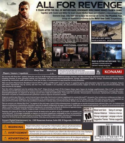 Metal Gear Solid V: The Definitive Experience - PlayStation 4 Standard Edition in Saudi Arabia