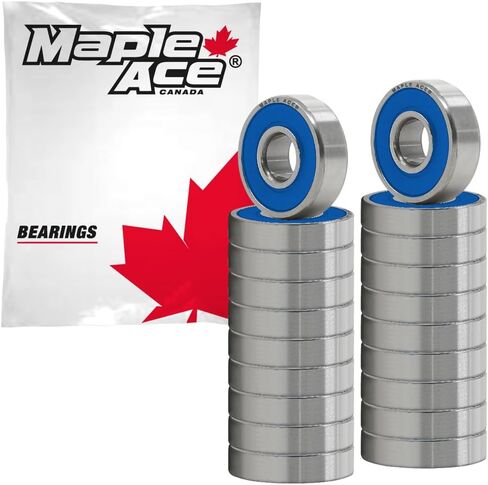 MAPLE ACE 608-2RS Ball Bearing Premium Rubber Sealed 8x22x7mm (10Pcs) in Saudi Arabia