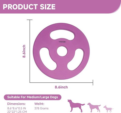 Dog Flying Disc Toy, 7.0 inch Natural Rubber Dog Toy Outdoor Dog Flying Discs Interactive Dog Fetch Toy Durable and Soft Flyer Toy for Playing, Mint Green in Saudi Arabia